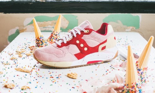 夏日草莓冰激凌，Saucony Originals G9 “Strawberry Vanilla” 即将发售