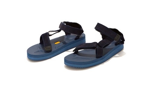 hobo x Suicoke 麂皮绑带凉鞋