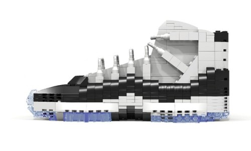 玩家打造 LEGO 版 Air Jordan XI “Concord” 