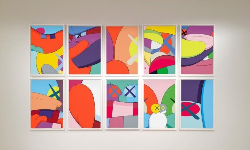KAWS 新作「No Reply」于 @ Pace Prints Gallery 展出