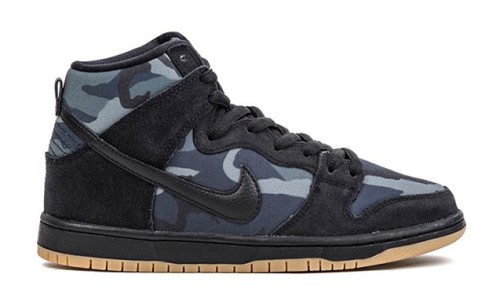 Nike SB Dunk High “Obsidian Camo” 鞋款