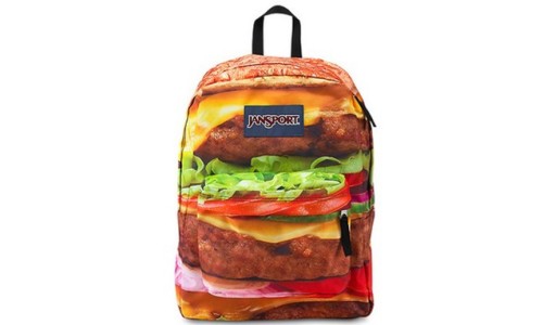 JanSport 推出汉堡图案设计背包