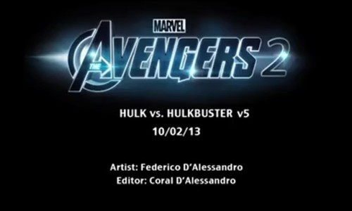 钢铁侠 Mk.44 大战浩克场景未渲染设定视频流出