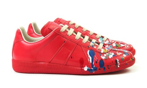 Maison Martin Margiela Replica “Red Splash Painted” 鞋款