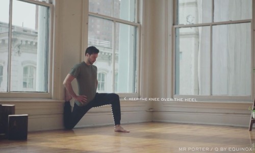 倡导健康生活，MR PORTER 教你 10 分钟舒展身心