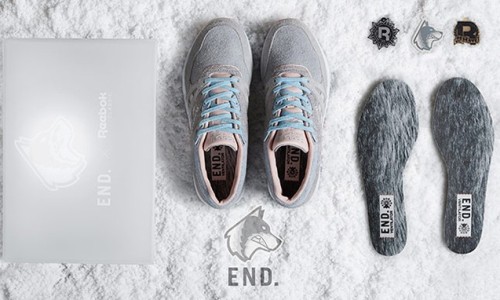 呆萌哈士奇， END. x Reebok Ventilator ‘Husky’ 联名鞋款正式公布