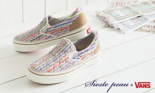 Sieste Peau x Vans Slip-On 联名合作鞋款