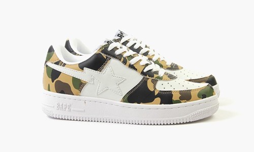 BAPE 复刻 1st Camo Bapesta 鞋款