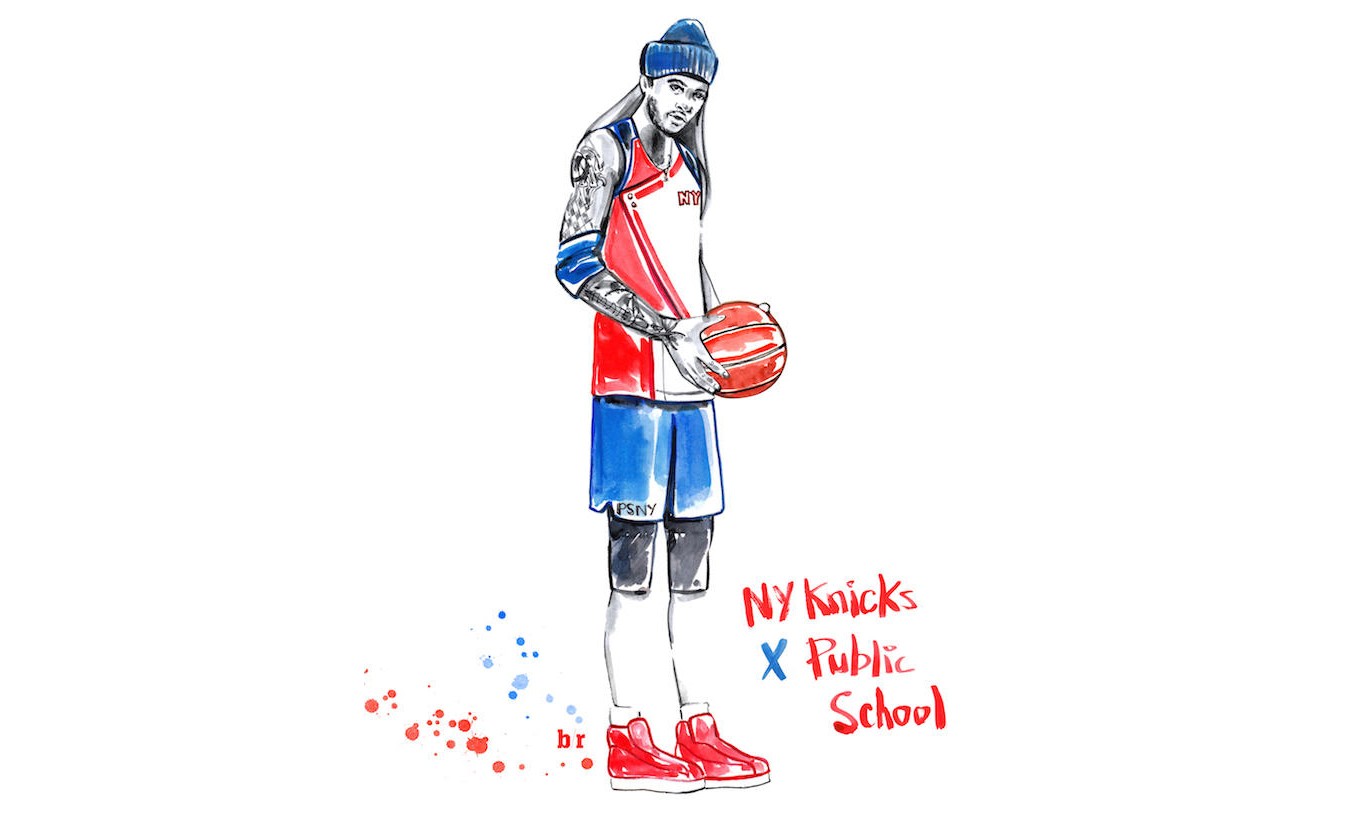 渴望实现的白日梦，Meagan Morrison 打造奢华 NBA 队服插画