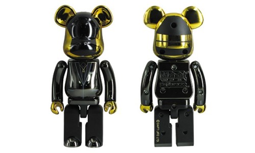 MEDICOM TOY x DAFT PUNK 超合金 BE@RBRICK 玩偶