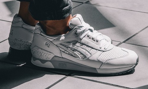 Asics Gel Respector 纯白配色