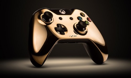 ColorWare 推出 18k 玫瑰金 Xbox One 游戏手柄