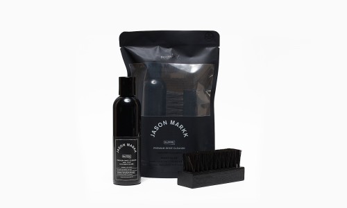 the POOL aoyama x Jason Markk “MELANISM” 联名清洁套装