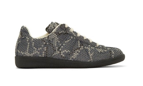 Maison Margiela 蛇纹 Replica 鞋款登场