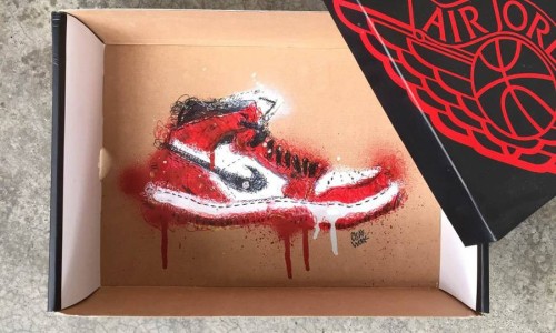 另一种诠释，插画家 Cloakwork 打造鞋盒上的艺术