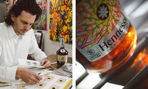 Ryan McGinness x Hennessy V.S 限量瓶设计