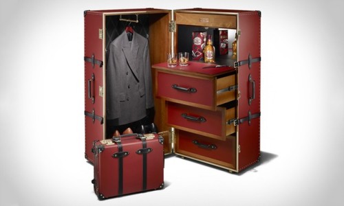 GLOBE-TROTTER x CHIVAS 复古旅行箱