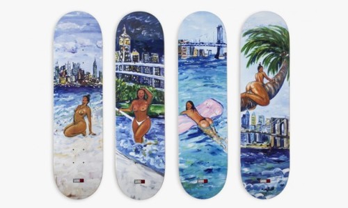 Monica Kim Garza x 5 Boro “ Caliente Series ” 联名滑板系列