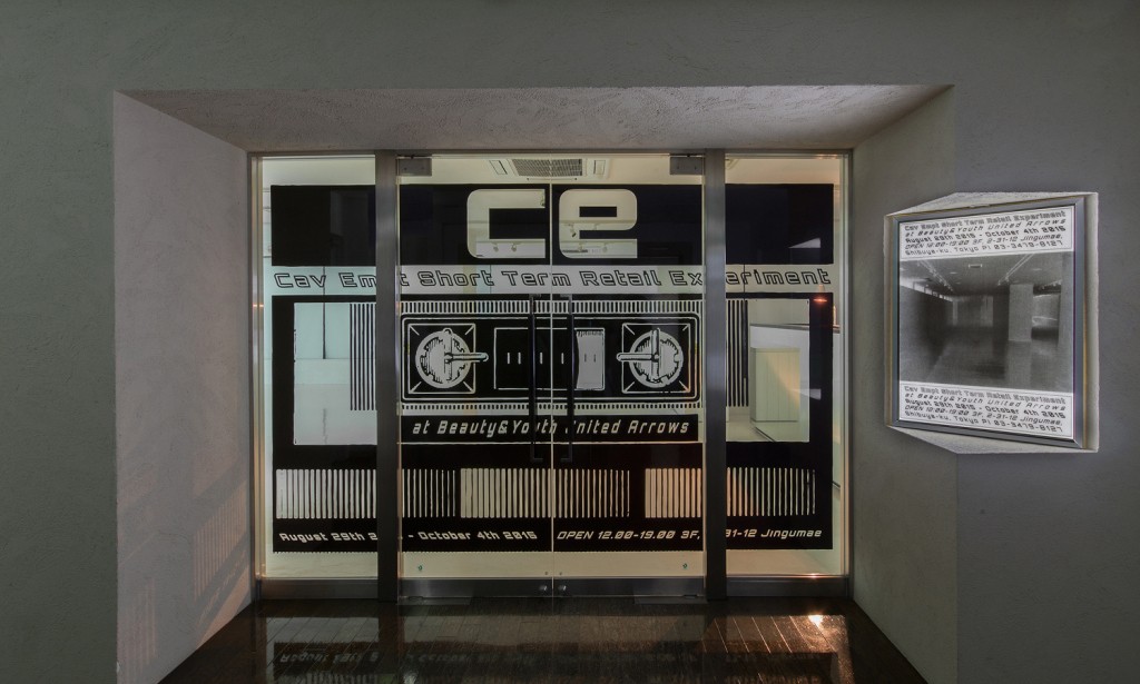 C.E 于原宿 BEAUTY&YOUTH UNITED ARROWS 店内开设期间限定店铺