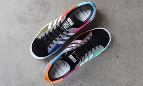12 种色彩混搭，JAM HOME MADE x THE FOURNESS x adidas Originals CAMPUS 80s