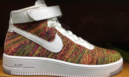 当然不能少，Nike Flyknit Air Force 1 “Multicolor” 预览