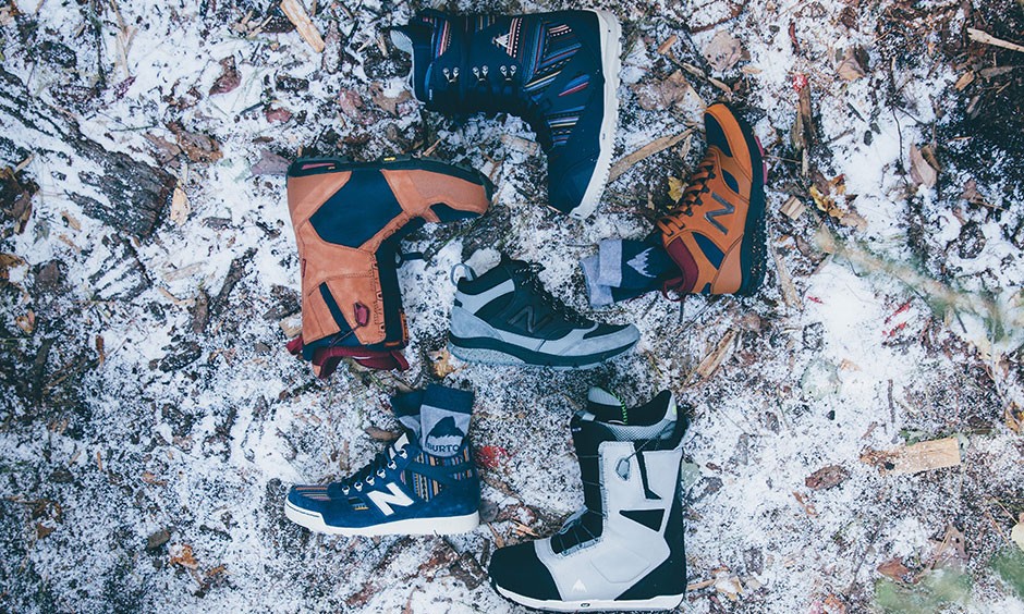 今冬滑雪新选，New Balance x Burton 联名靴款发布