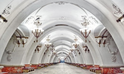 摄影师 David Burdeny 镜头中宫殿般莫斯科地铁站