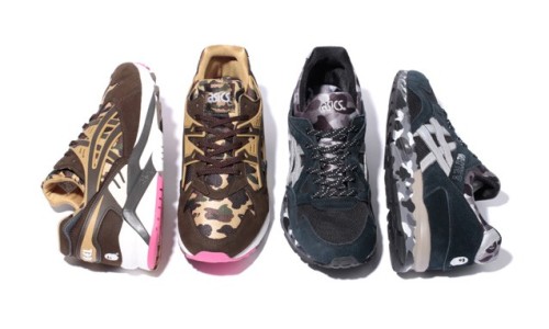 ASICS Tiger x A BATHING APE® 联名合作鞋款即将发售
