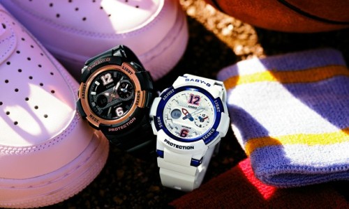 冬日运动风，BEGINS x BABY-G BGA-210 腕表套装系列