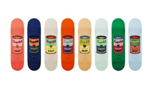The Skateroom 巴塞尔迈阿密艺术展，呈现 Andy Warhol 波普艺术滑板