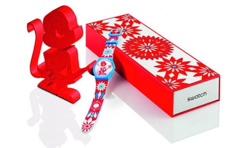 SWATCH LUCKY MONKEY 2016 猴年生肖纪念表款