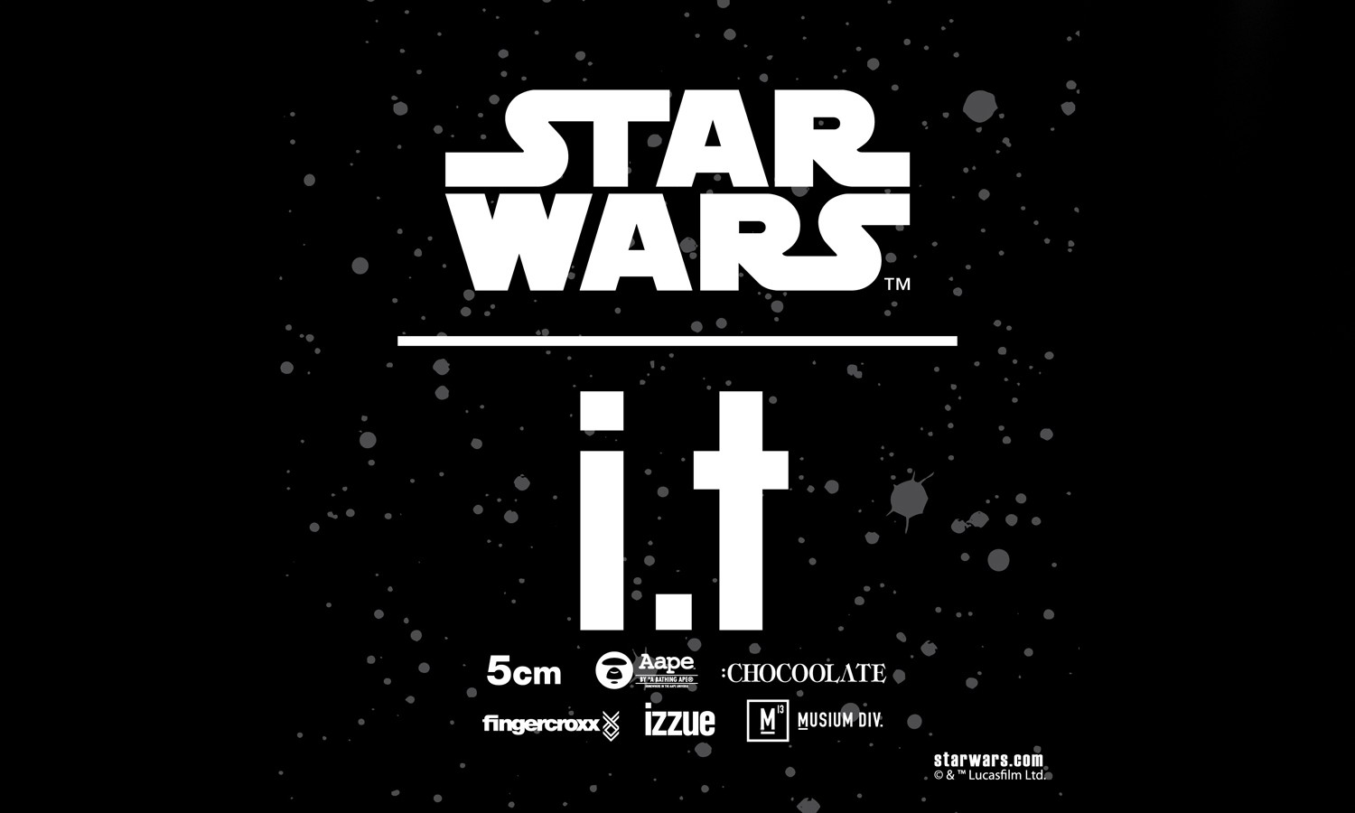 星战狂热一触即发，i.t x STAR WARS 2015 联名别注系列精彩登场