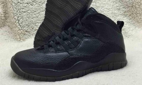 OVO x Air Jordan X 黑色版本细节预览
