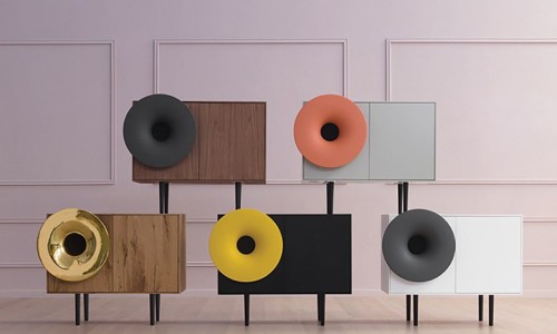 现代科技与复古设计的完美契合，Miniforms 推出 “Caruso” 定制音响