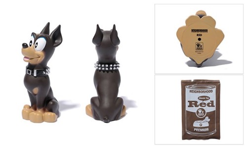 NEIGHBORHOOD x Medicom Toy 全新「VCD RED」大丹犬玩偶