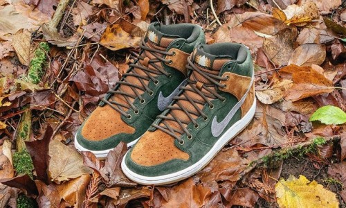 尽显自然风光，Nike Dunk High Premium SB “Homegrown” 鞋款 