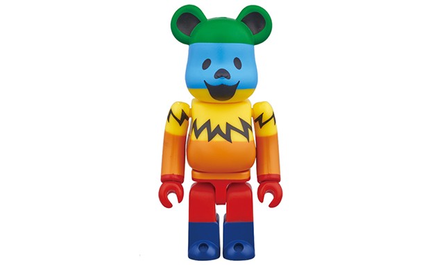Grateful Dead x Medicom Toy 联名 “Dancing Bears” BE@RBRICK 玩偶