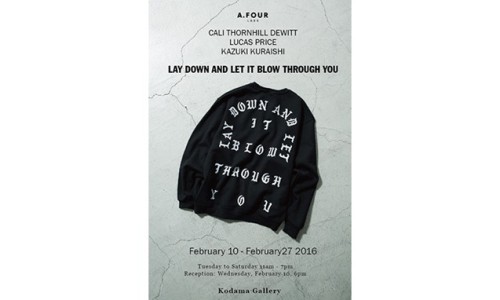 仓石一树 「LAY DOWN AND LET IT BLOW THROUGH YOU」艺术展预告