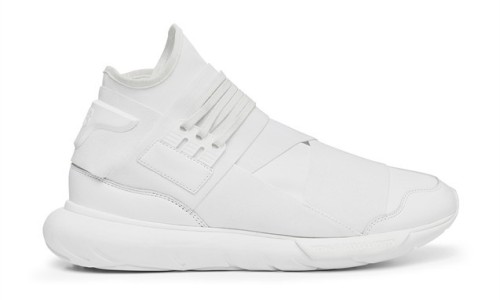 Y-3 all-white Qasa Highs 鞋款释出