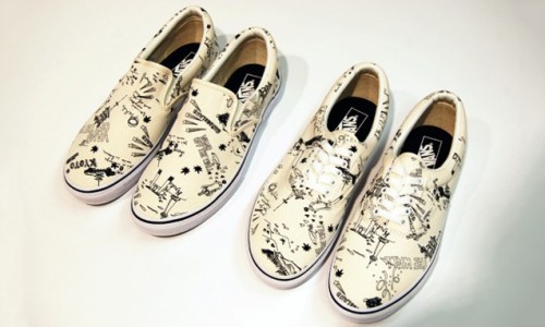 VANS x design studio GARAGELAND 京都主题鞋款设计