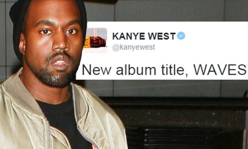 继续造势，Kanye West 宣布新专辑由《SWISH》更名为《WAVES》