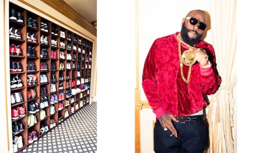 “壕无人性”，RICK ROSS 展示其时尚及球鞋收藏