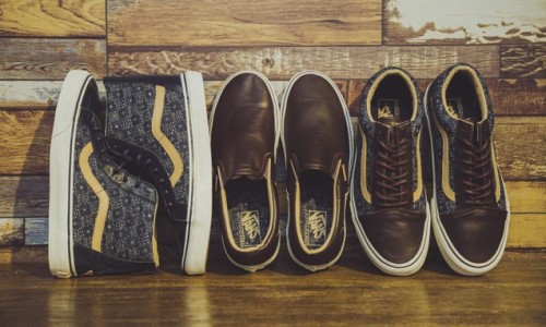 Vans Indigo 复古牛仔布鞋款系列