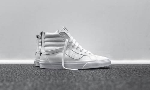 Vans Sk8-Hi Zip 2016 春夏全白配色发售