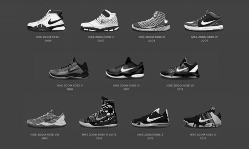 致敬黑曼巴，Nike 即将推出科比全套 “Fade to Black” 纪念系列