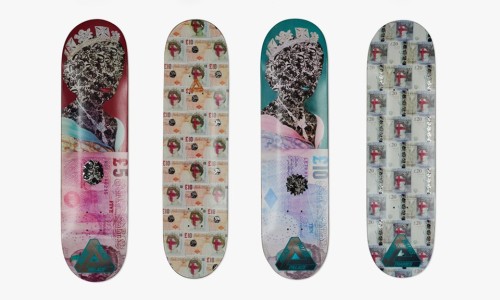 Thames x Palace Skateboards 联名滑板
