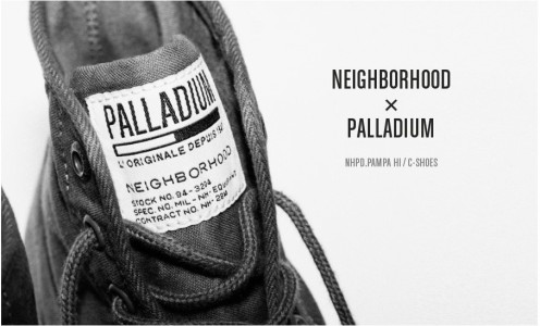 NEIGHBORHOOD 携手 Palladium 打造全新靴形