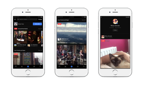 Facebook 开启直播新时代