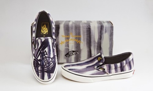 Vivienne Westwood Anglomania x VANS Slip-On 联名鞋款