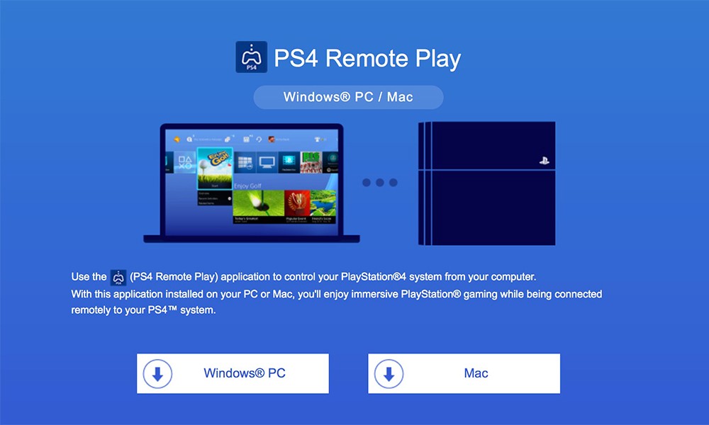 PlayStation 4 全面更新 “PS4 遥控操作” 功能